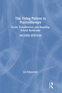 The Dying Patient in Psychotherapy_cover