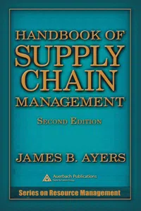 Handbook of Supply Chain Management_cover