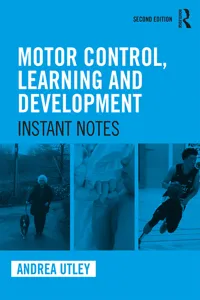 Motor Control, Learning and Development_cover