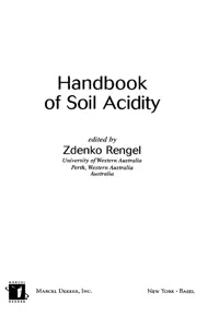 Handbook of Soil Acidity_cover