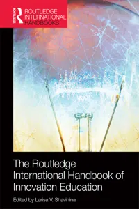 The Routledge International Handbook of Innovation Education_cover