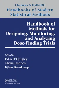Handbook of Methods for Designing, Monitoring, and Analyzing Dose-Finding Trials_cover