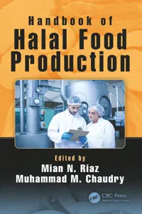 Handbook of Halal Food Production_cover