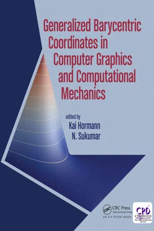 Generalized Barycentric Coordinates in Computer Graphics and Computational Mechanics