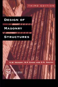 Design of Masonry Structures_cover