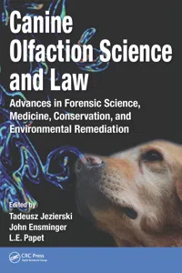 Canine Olfaction Science and Law_cover