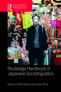 Routledge Handbook of Japanese Sociolinguistics_cover