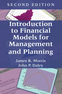 Introduction to Financial Models for Management and Planning_cover