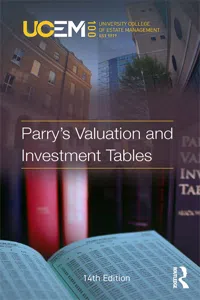 Parry's Valuation and Investment Tables_cover