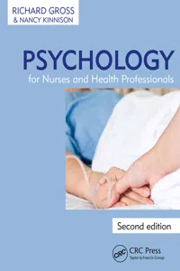 Psychology for Nurses and Health Professionals_cover