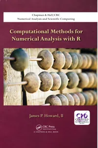 Computational Methods for Numerical Analysis with R_cover