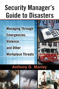 Security Manager's Guide to Disasters_cover