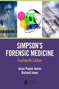 Simpson's Forensic Medicine, 14th Edition_cover