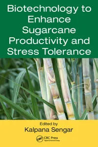 Biotechnology to Enhance Sugarcane Productivity and Stress Tolerance_cover