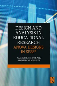 Design and Analysis in Educational Research_cover