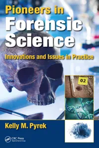 Pioneers in Forensic Science_cover