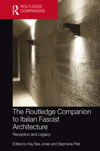 The Routledge Companion to Italian Fascist Architecture_cover