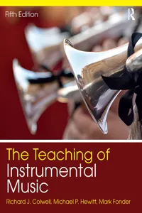 The Teaching of Instrumental Music_cover