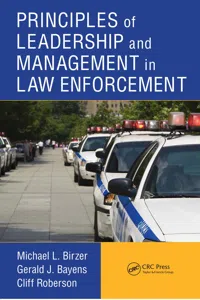 Principles of Leadership and Management in Law Enforcement_cover