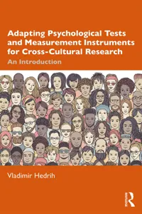 Adapting Psychological Tests and Measurement Instruments for Cross-Cultural Research_cover