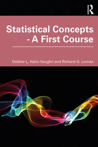 Statistical Concepts - A First Course_cover