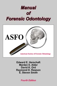 Manual of Forensic Odontology_cover