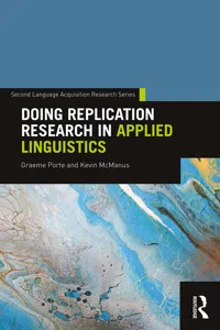 Doing Replication Research in Applied Linguistics_cover