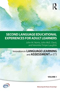 Second Language Educational Experiences for Adult Learners_cover