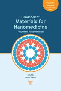 Handbook of Materials for Nanomedicine_cover