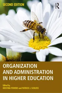 Organization and Administration in Higher Education_cover