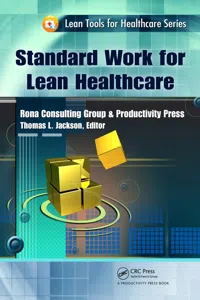 Standard Work for Lean Healthcare_cover