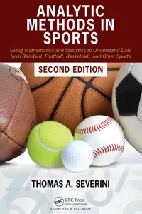 Analytic Methods in Sports_cover