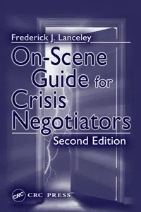 On-Scene Guide for Crisis Negotiators_cover