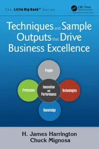 Techniques and Sample Outputs that Drive Business Excellence_cover