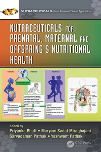 Nutraceuticals for Prenatal, Maternal, and Offspring's Nutritional Health_cover