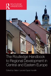 The Routledge Handbook to Regional Development in Central and Eastern Europe_cover