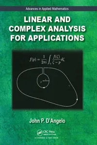 Linear and Complex Analysis for Applications_cover