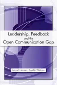 Leadership, Feedback and the Open Communication Gap_cover