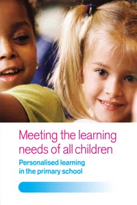 Meeting the Learning Needs of All Children_cover