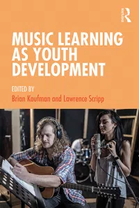 Music Learning as Youth Development_cover