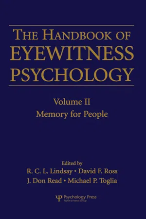 The Handbook of Eyewitness Psychology: Volume II