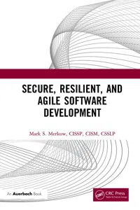 Secure, Resilient, and Agile Software Development_cover