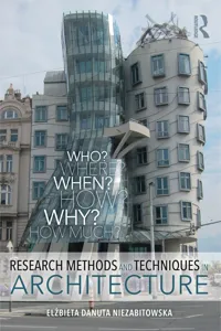 Research Methods and Techniques in Architecture_cover