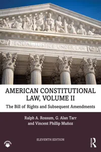 American Constitutional Law, Volume II_cover