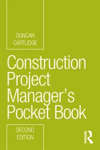 Construction Project Manager's Pocket Book_cover
