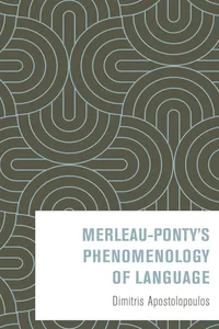 Merleau-Pontys Phenomenology of Language_cover