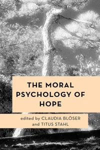 The Moral Psychology of Hope_cover