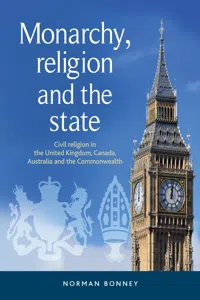 Monarchy, religion and the state_cover