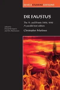 Dr Faustus: The A- and B- texts_cover