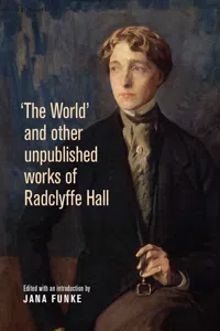 The World' and other unpublished works of Radclyffe Hall_cover